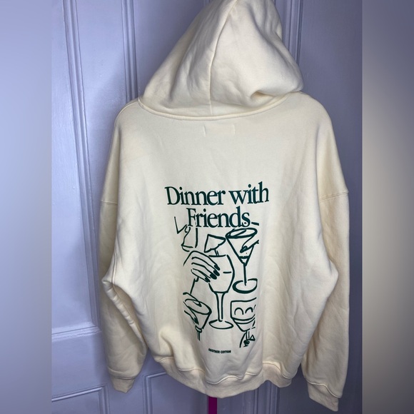 ANOTHER COTTON DINNER WITH FRIENDS OVERSIZED HOODIE unisex - Picture 5 of 10